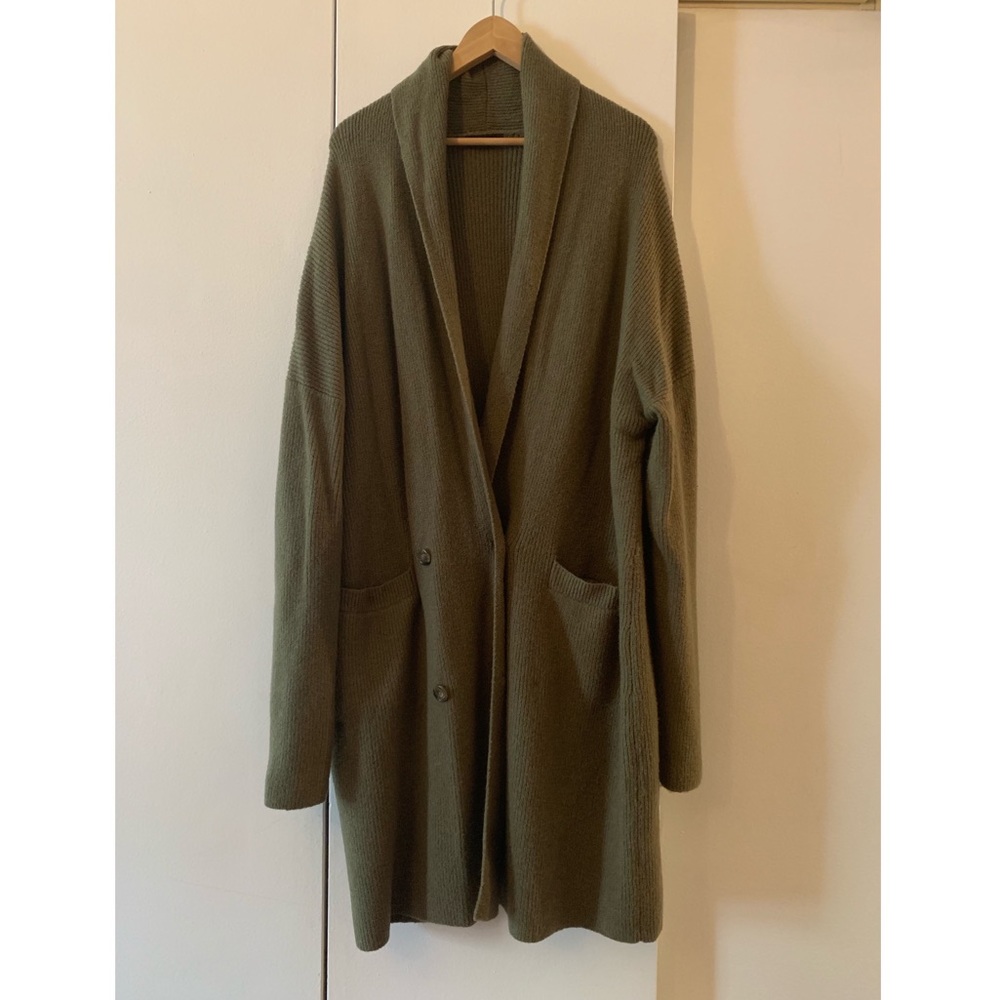 J. Crew Double-breasted Cardigan Coat